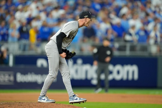 MLB: ALDS-New York Yankees at Kansas City Royals, luke weaver