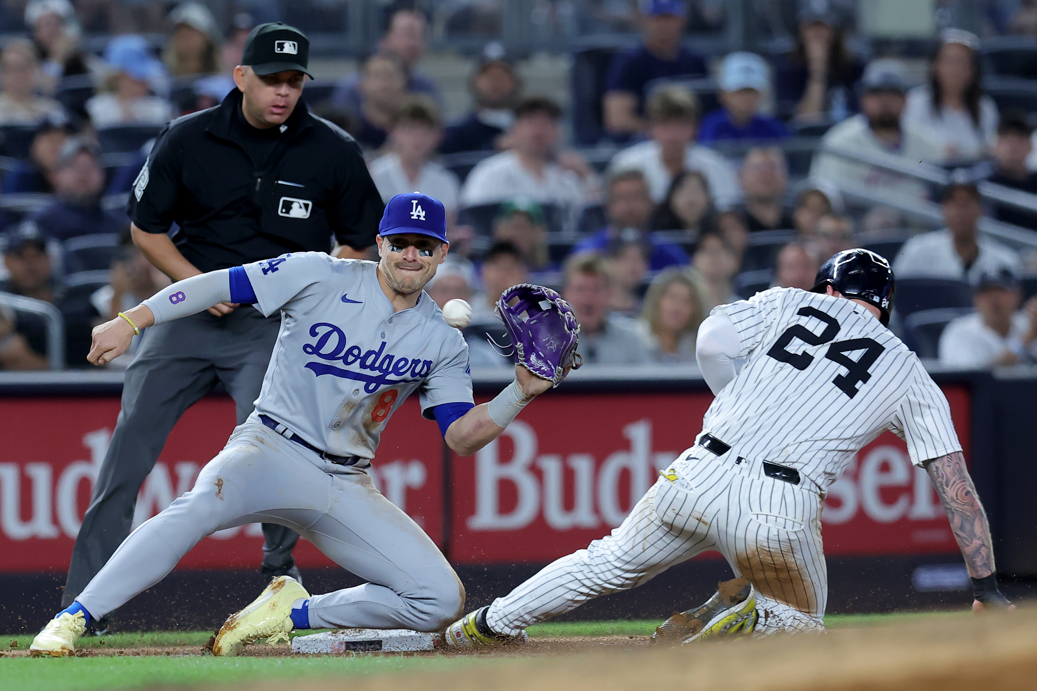 MLB: Los Angeles Dodgers at New York Yankees