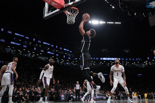 NBA: Los Angeles Lakers at Brooklyn Nets