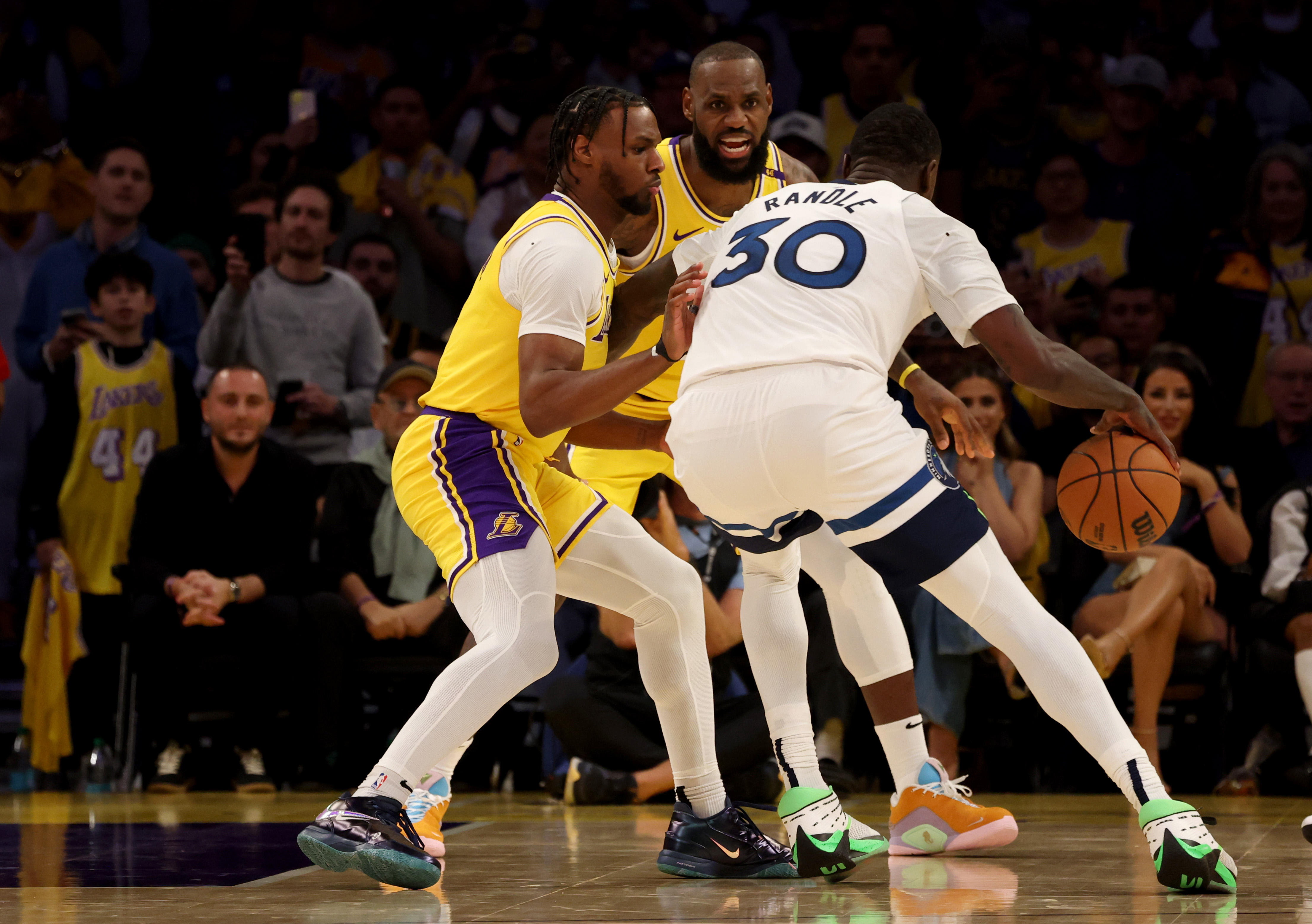 NBA: Minnesota Timberwolves at Los Angeles Lakers