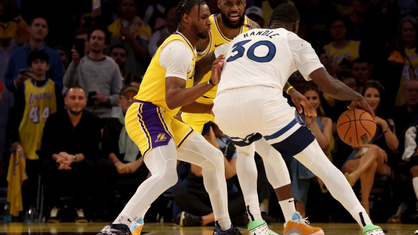 NBA: Minnesota Timberwolves at Los Angeles Lakers