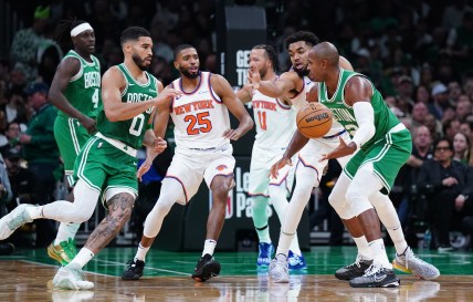 NBA: New York Knicks at Boston Celtics