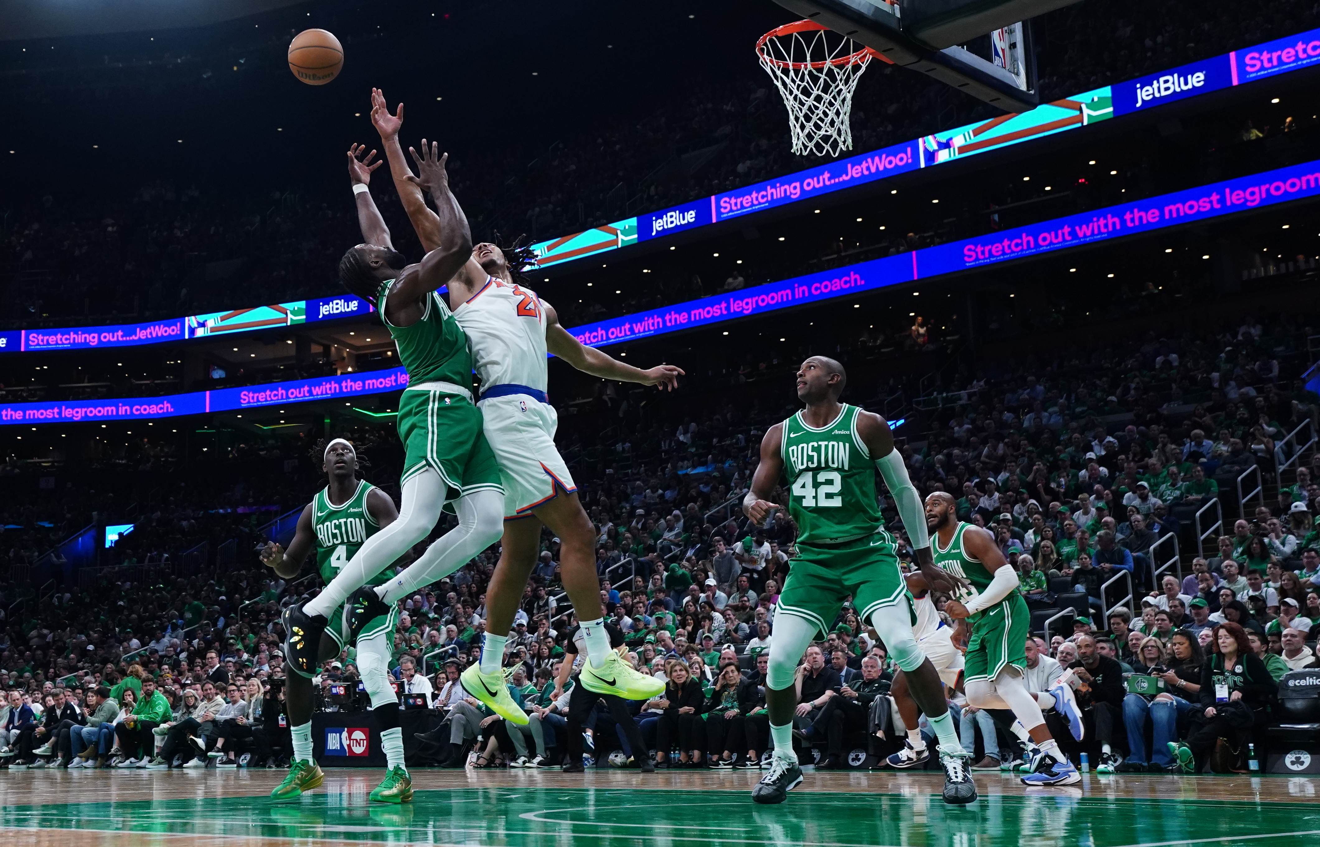 NBA: New York Knicks at Boston Celtics