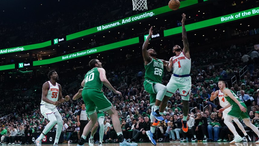 NBA: New York Knicks at Boston Celtics