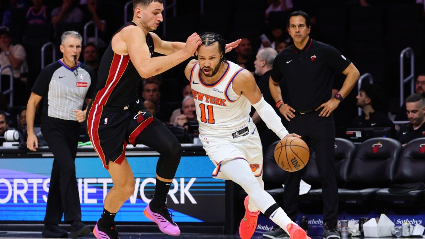 NBA: New York Knicks at Miami Heat