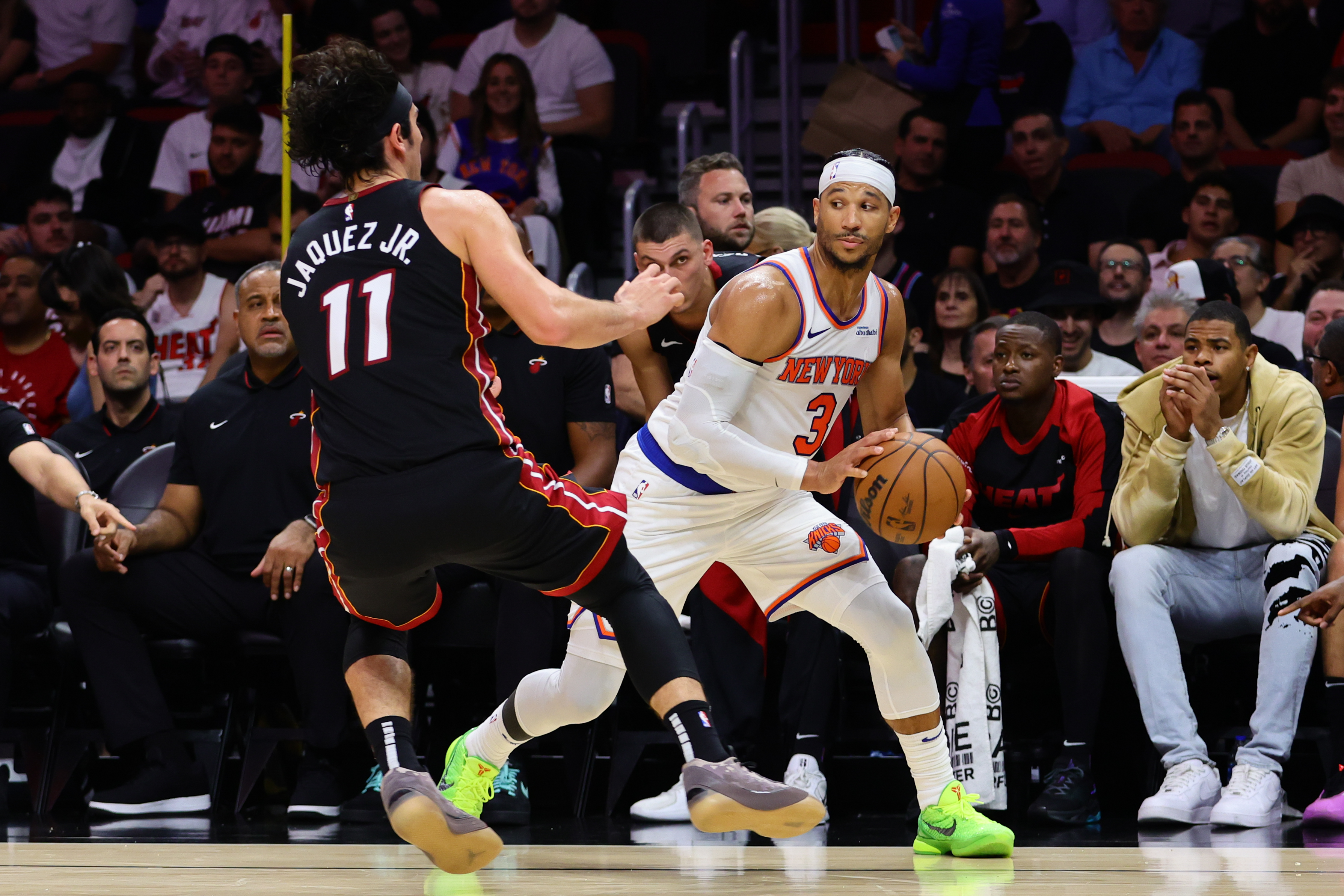 NBA: New York Knicks at Miami Heat