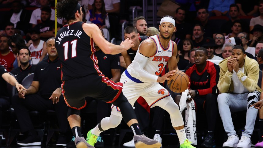 NBA: New York Knicks at Miami Heat