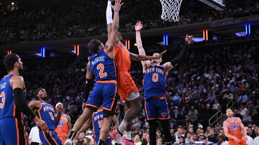 NBA: Oklahoma City Thunder at New York Knicks