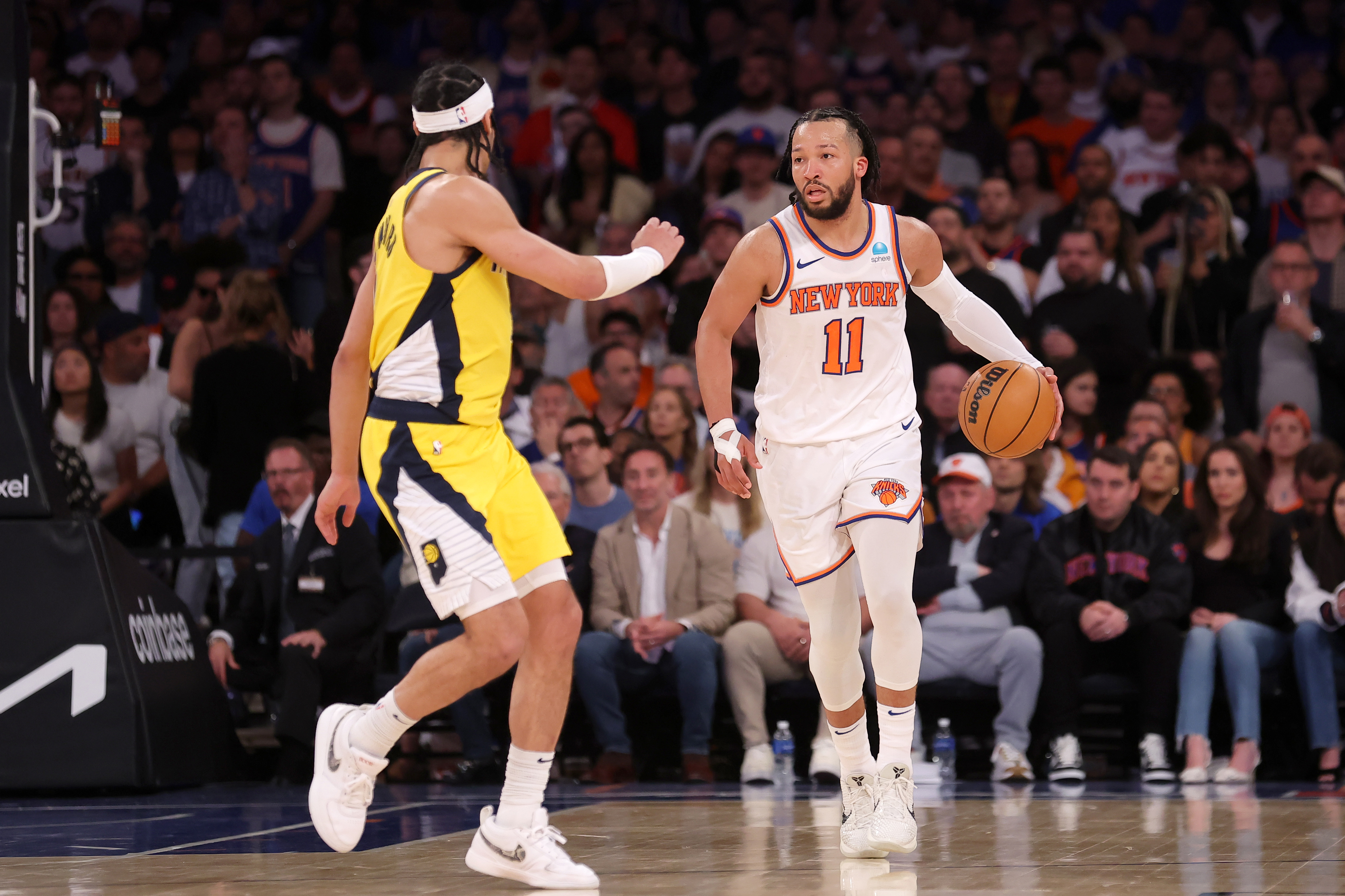 NBA: Playoffs-Indiana Pacers at New York Knicks