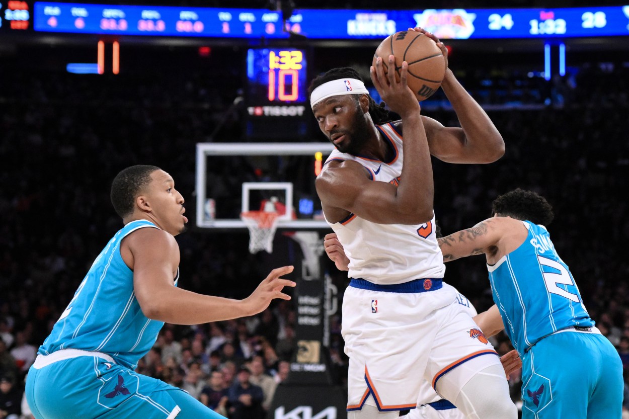 NBA: Preseason-Charlotte Hornets at New York Knicks, precious achiuwa