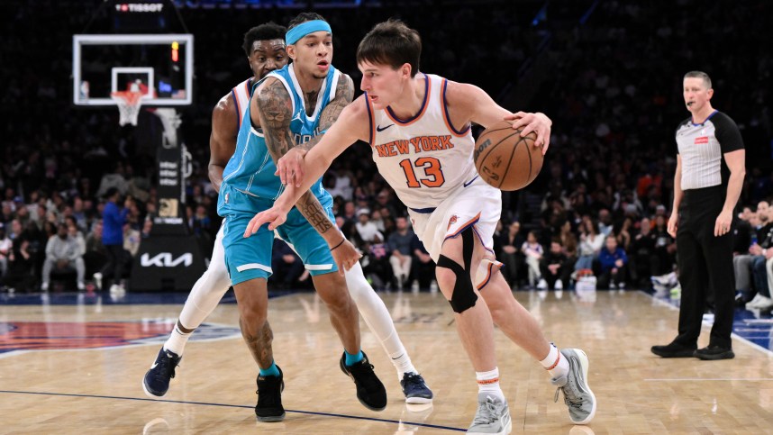 NBA: Preseason-Charlotte Hornets at New York Knicks, tyler kolek