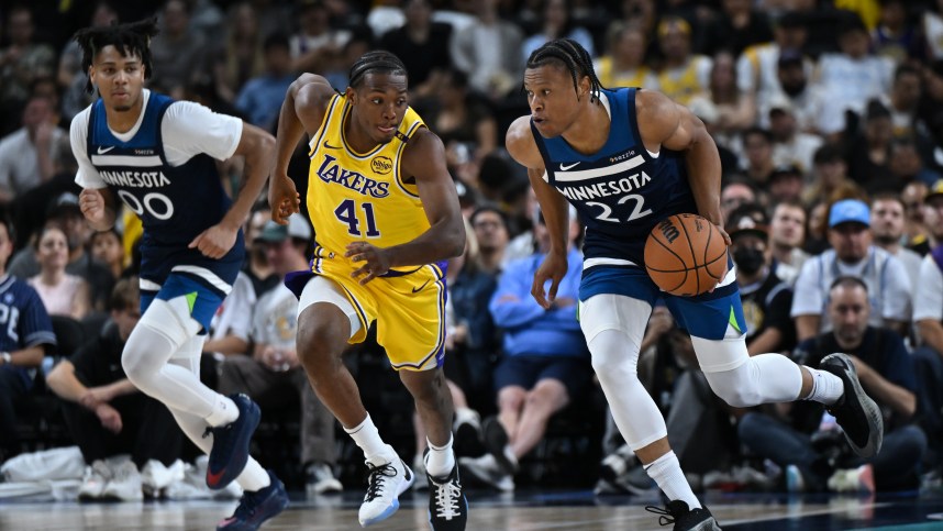 NBA: Preseason-Minnesota Timberwolves at Los Angeles Lakers