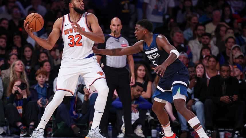 NBA: Preseason-Minnesota Timberwolves at New York Knicks