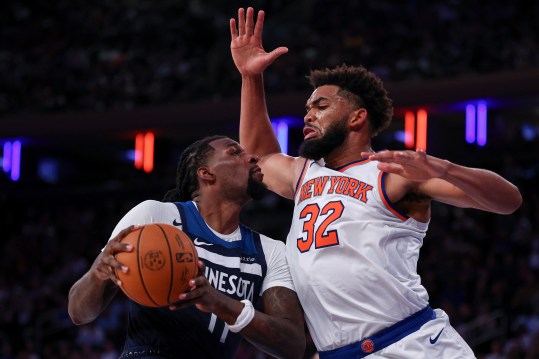 NBA: Preseason-Minnesota Timberwolves at New York Knicks