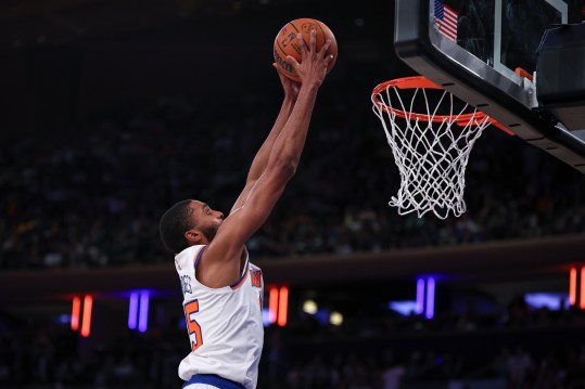 NBA: Preseason-Minnesota Timberwolves at New York Knicks, mikal bridges