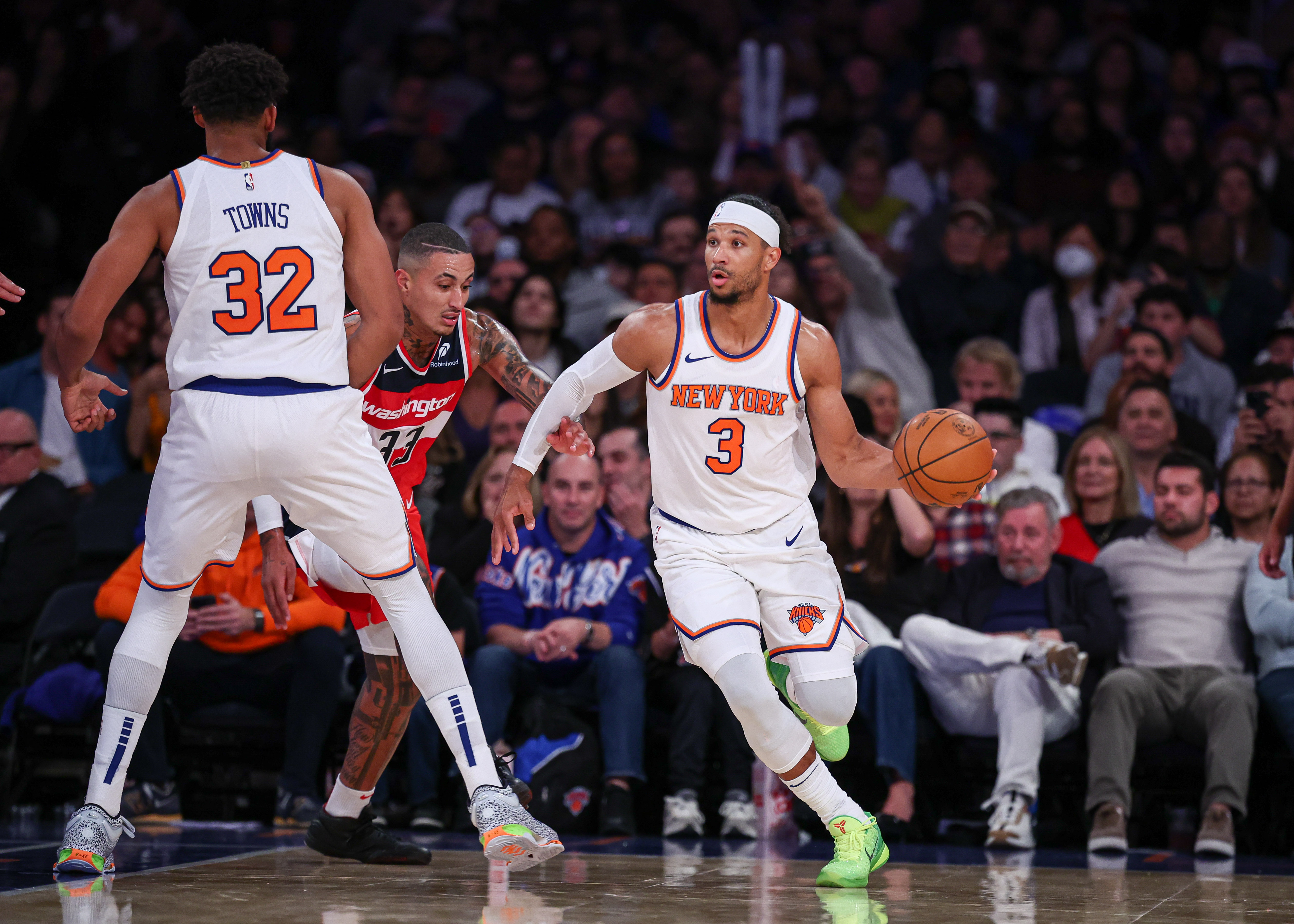 NBA: Preseason-Washington Wizards at New York Knicks