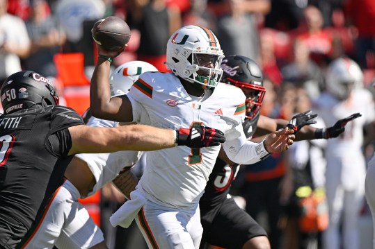 NCAA Football: Miami at Louisville