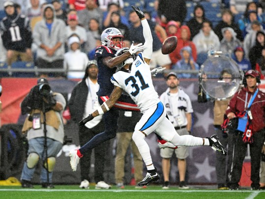 NFL: Carolina Panthers at New England Patriots