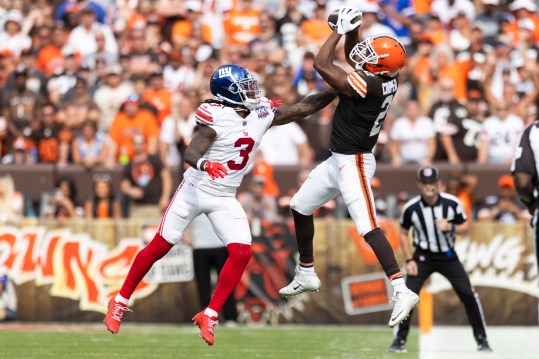 NFL: New York Giants at Cleveland Browns