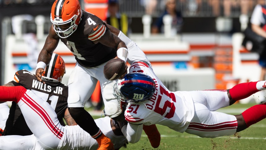 NFL: New York Giants at Cleveland Browns