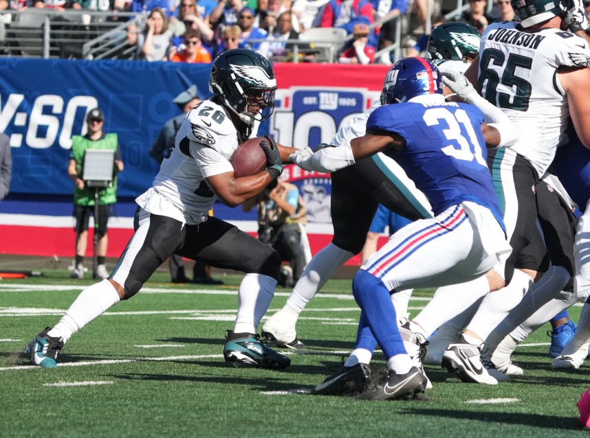 NFL: Philadelphia Eagles at New York Giants