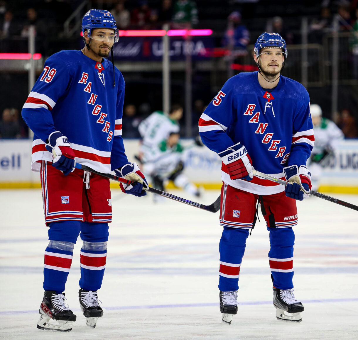 Jan 12, 2023; New York, New York, USA; New York Rangers defenseman K