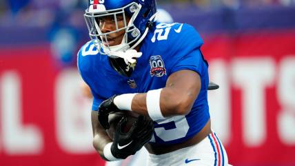 Giants’ explosive rookie running back could play expanded role in Week 5