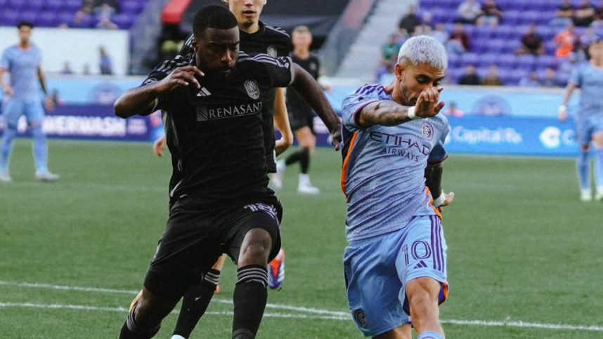 New York City FC faced off against Nashville SC in Harrison , NJ. | Credit: Melinda Morales