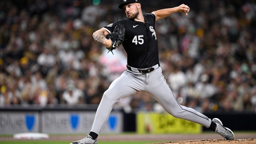 MLB: Chicago White Sox at San Diego Padres, garrett crochet