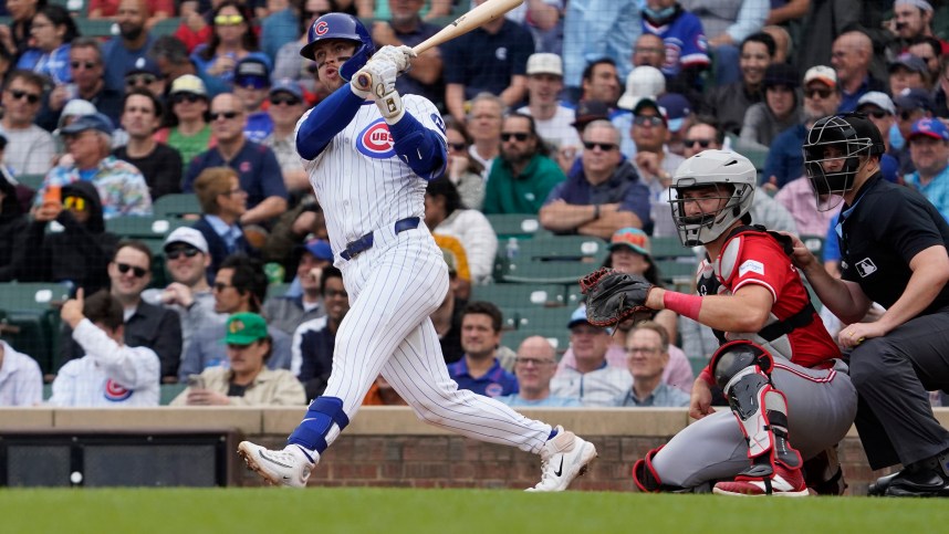 MLB: Cincinnati Reds at Chicago Cubs, nico hoerner, yankees