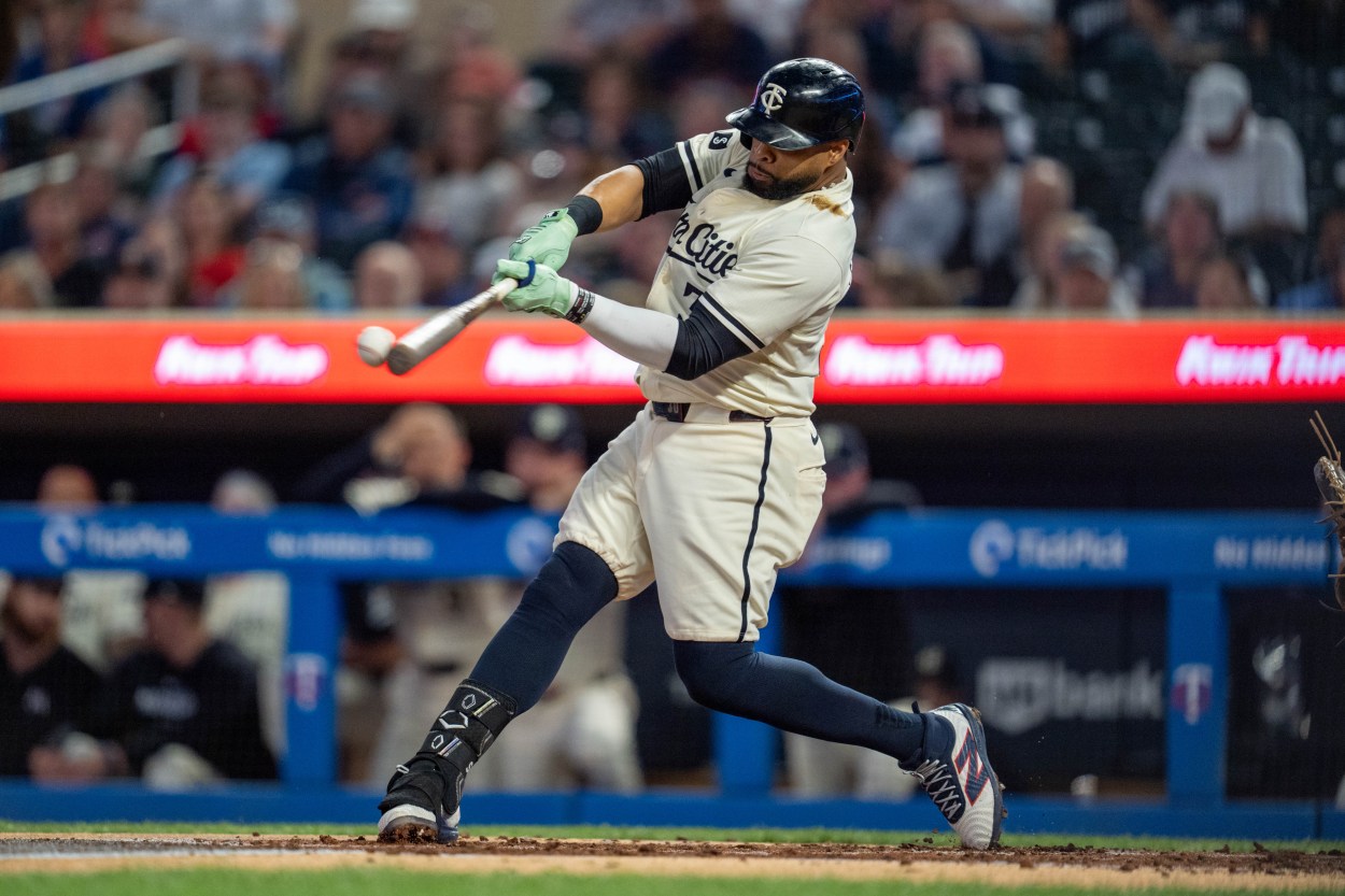 MLB: Miami Marlins at Minnesota Twins, carlos santana, yankees