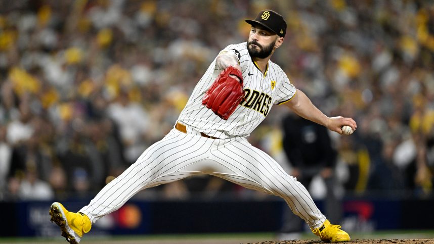 MLB: NLDS-Los Angeles Dodgers at San Diego Padres, yankees, tanner scott