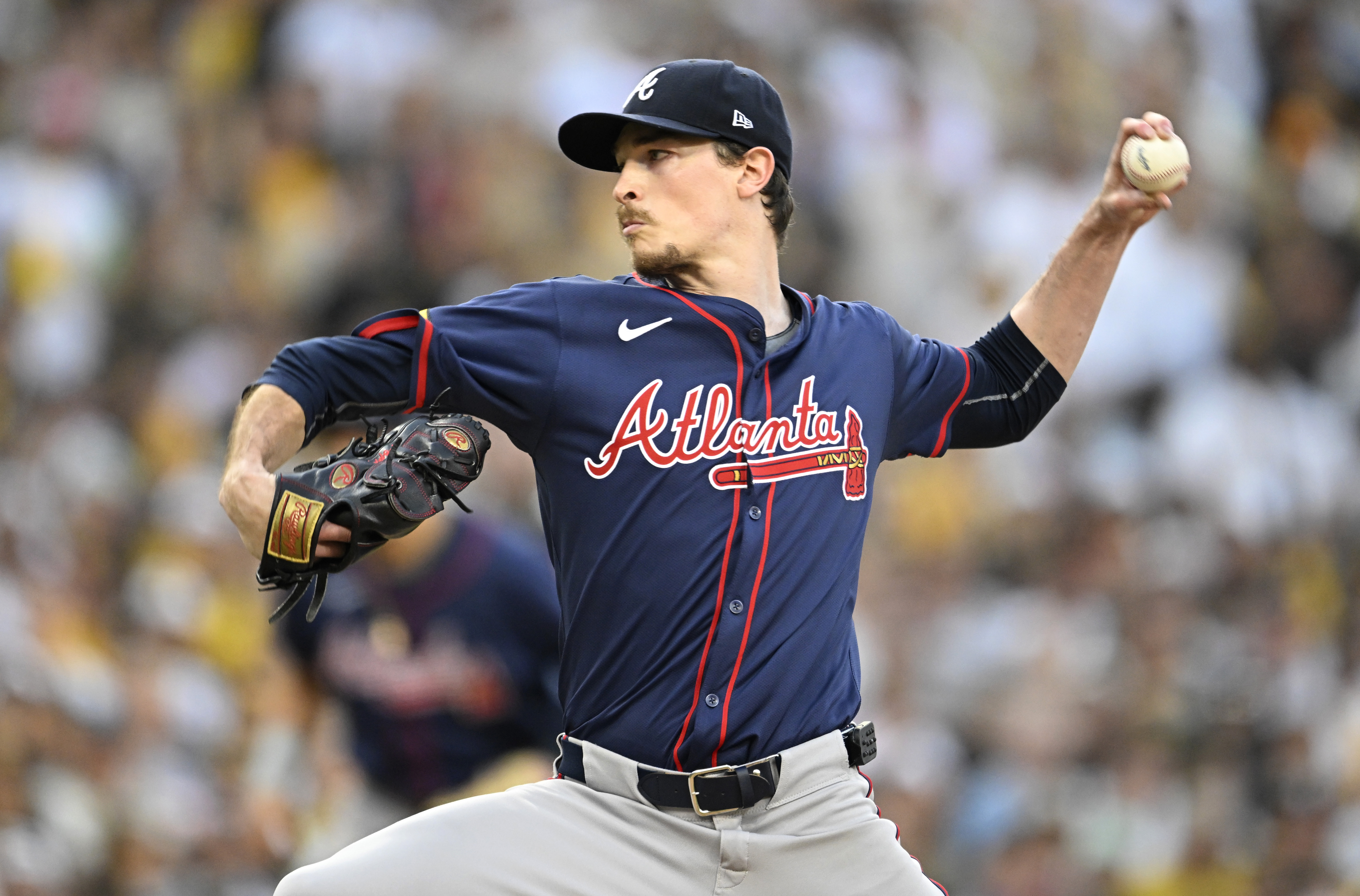 MLB: Playoffs-Atlanta Braves at San Diego Padres, max fried, yankees