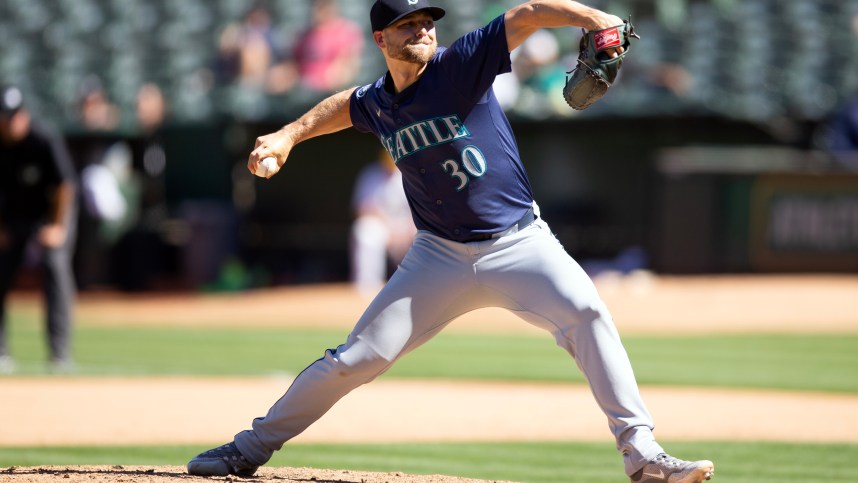 MLB: Seattle Mariners at Oakland Athletics