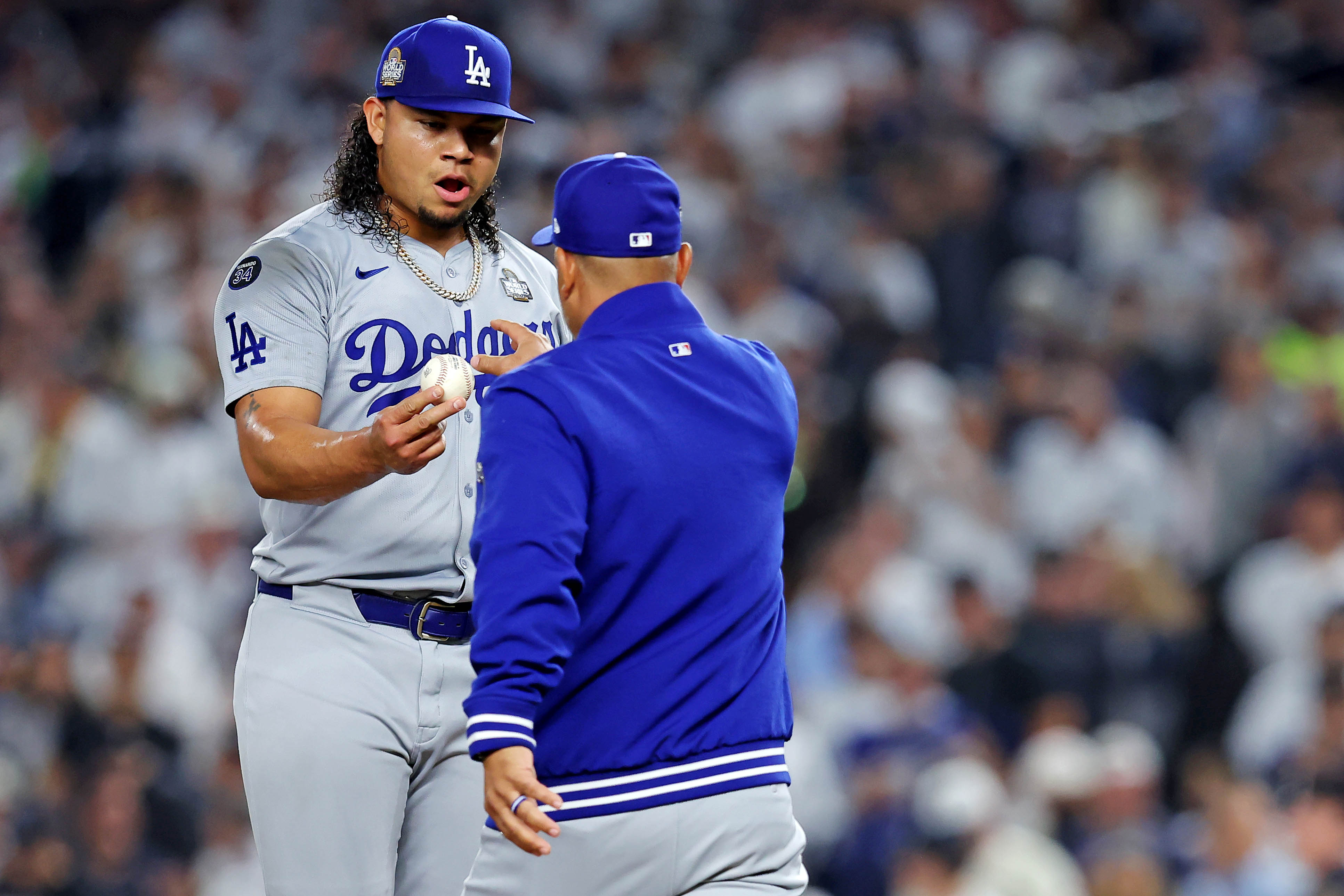 MLB: World Series-Los Angeles Dodgers at New York Yankees