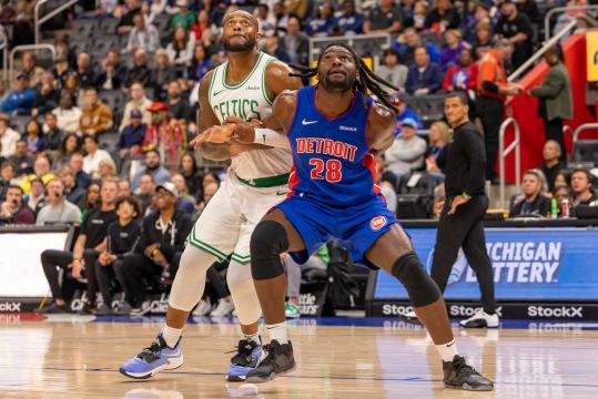 NBA: Boston Celtics at Detroit Pistons