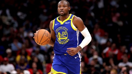 Warriors’ legendary forward fine with giving starting spot away to rising star