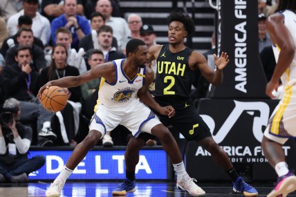 NBA: Golden State Warriors at Utah Jazz