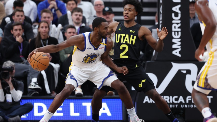 NBA: Golden State Warriors at Utah Jazz