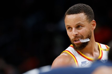 Nov 4, 2024; Washington, District of Columbia, USA; Golden State Warriors guard Stephen Curry (30) prepares to take a free throw against the Washington Wizards in the second half at Capital One Arena. Mandatory Credit: Geoff Burke-Imagn Images