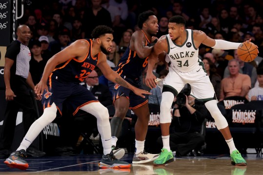 NBA: Milwaukee Bucks at New York Knicks