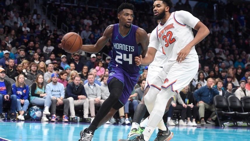 NBA: New York Knicks at Charlotte Hornets