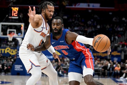 NBA: New York Knicks at Detroit Pistons