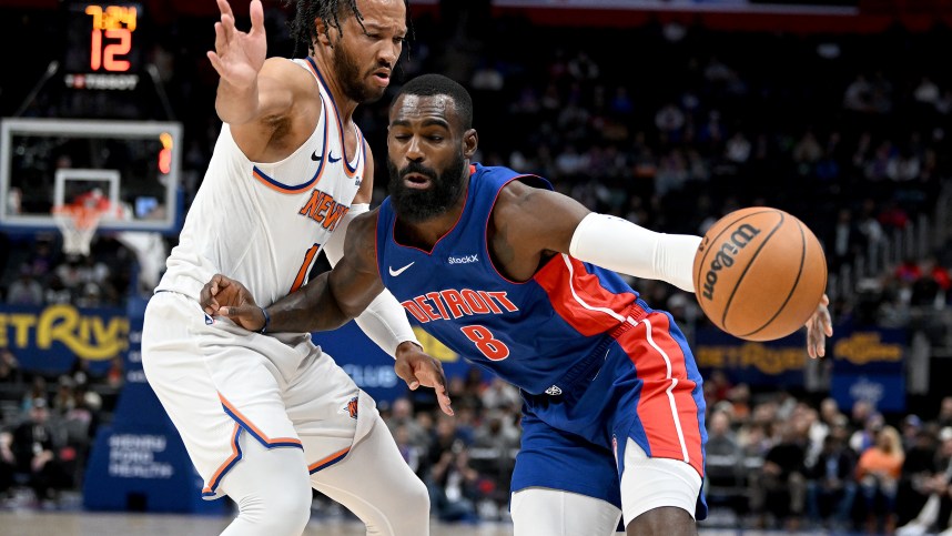 NBA: New York Knicks at Detroit Pistons