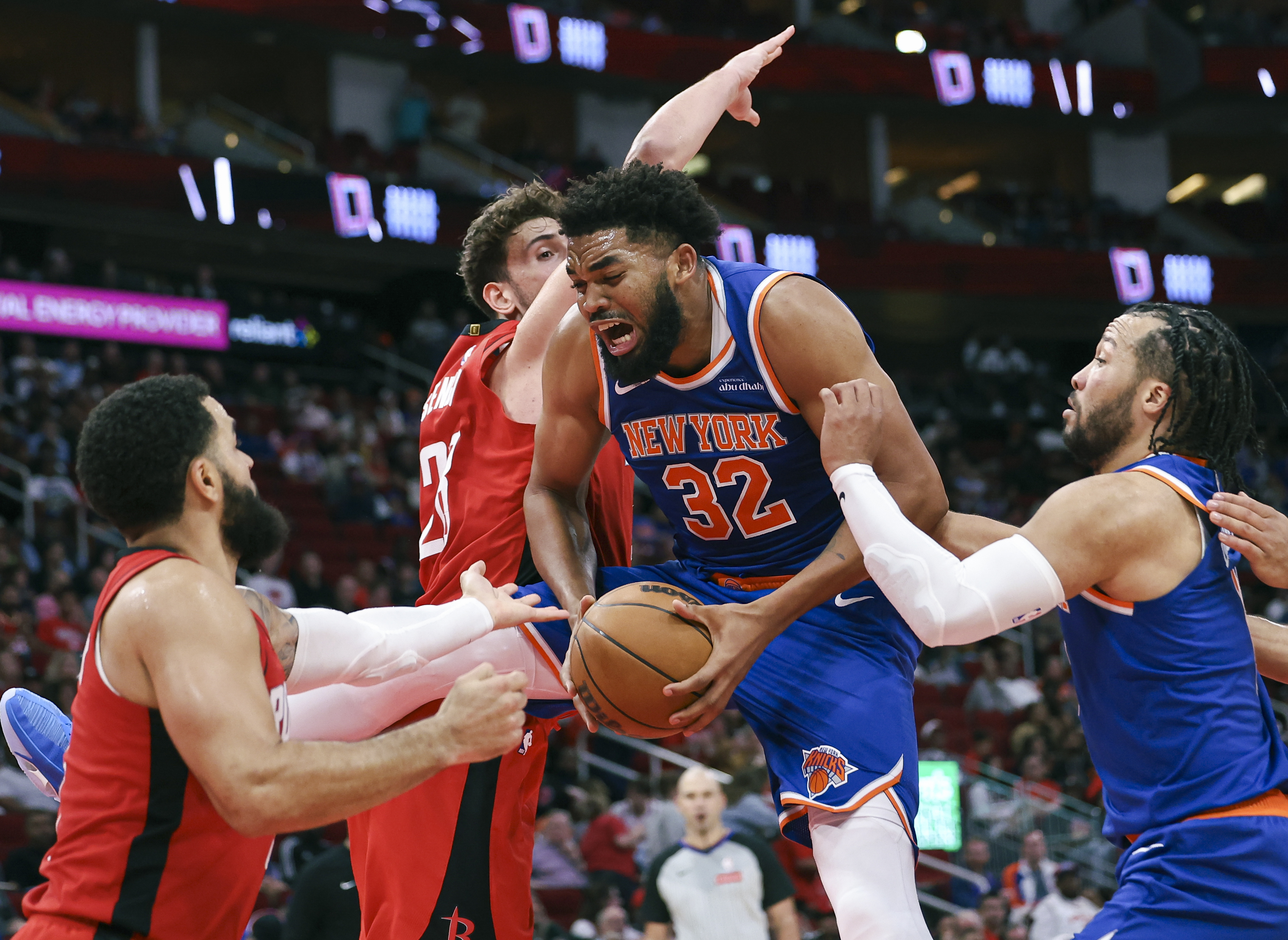 NBA: New York Knicks at Houston Rockets