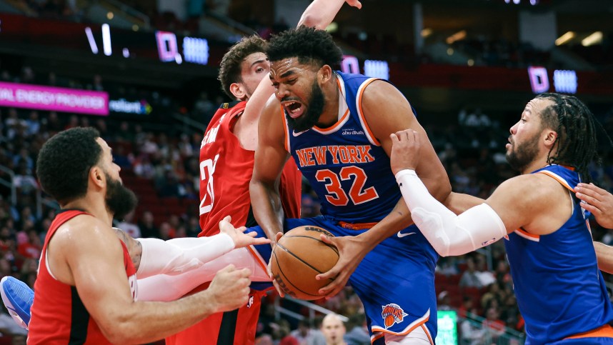 NBA: New York Knicks at Houston Rockets