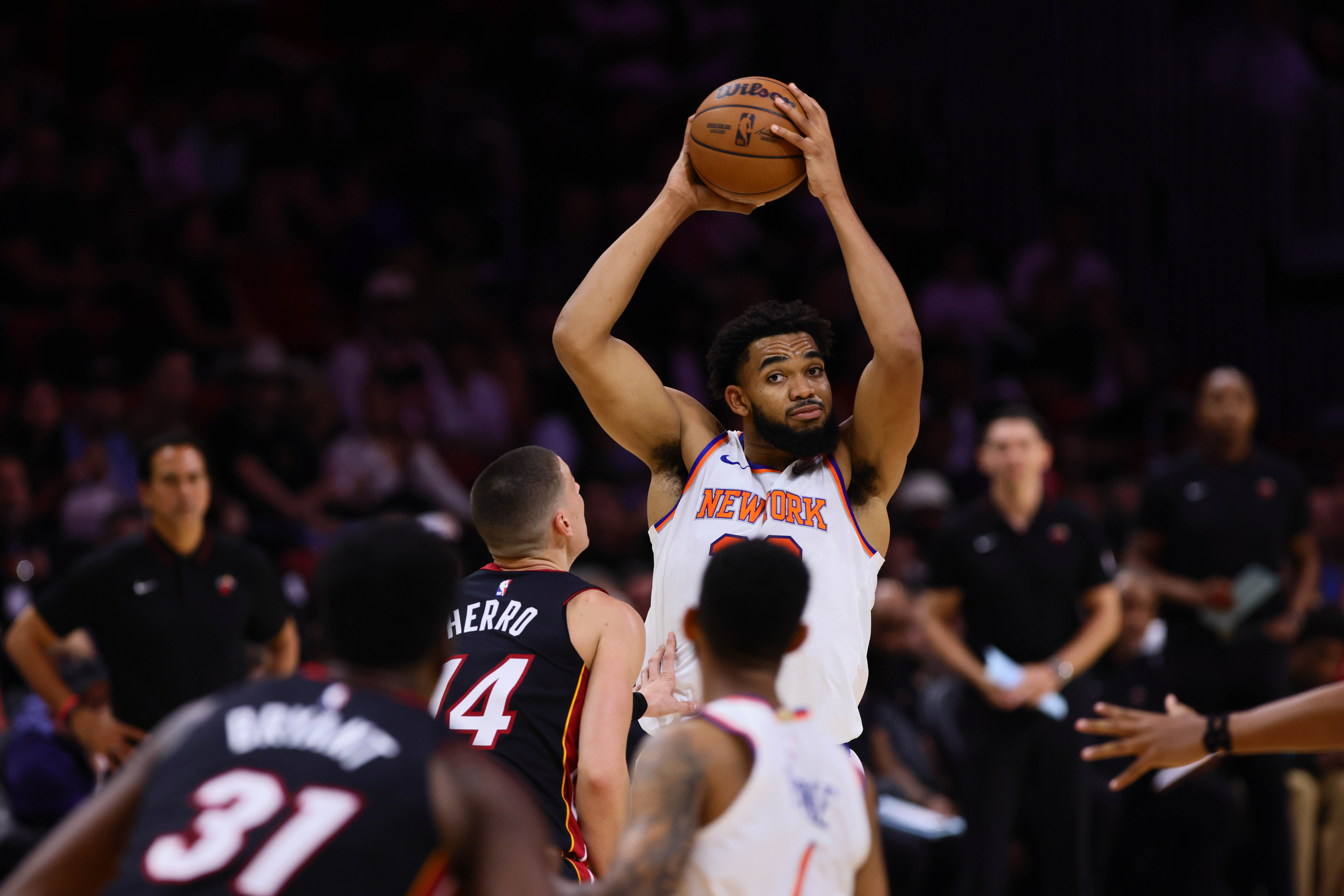 NBA: New York Knicks at Miami Heat