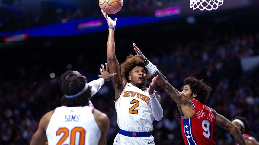 NBA: New York Knicks at Philadelphia 76ers