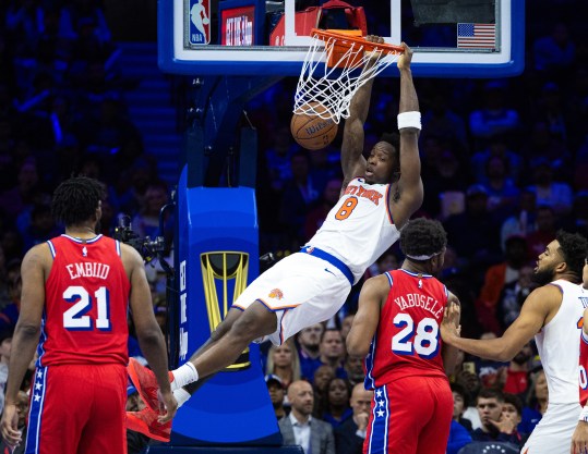 NBA: New York Knicks at Philadelphia 76ers