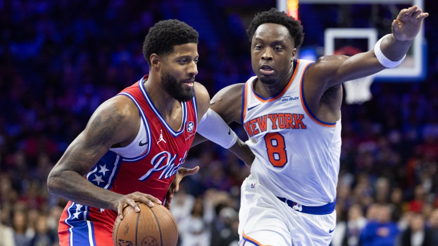 NBA: New York Knicks at Philadelphia 76ers